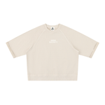Vintage Wash Boxy Short Sleeve Sweatshirt