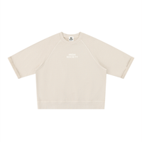 Vintage Wash Boxy Short Sleeve Sweatshirt