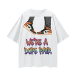 "Retro Orange 1's" Drop Shoulder T-Shirt
