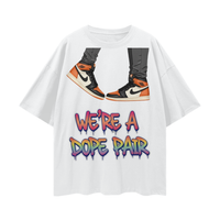 "Retro Orange 1's" Drop Shoulder T-Shirt