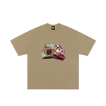 WHAT'S IN YOUR POCKET Hand-frayed T-Shirt