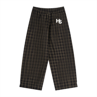 High Society Plaid Wide Leg Pants
