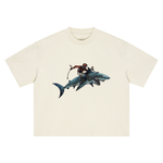 SHARK JOCKEY Boxy Oversized T-Shirt