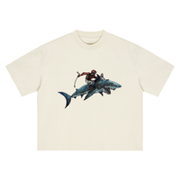 SHARK JOCKEY Boxy Oversized T-Shirt