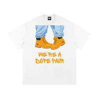 "WE'RE A DOPE PAIR" TIMBERLAND Heavyweight Loose Fit T-Shirt