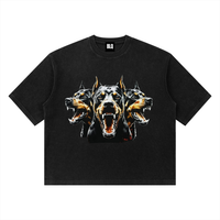 DOGS GOTTA EAT Waffle Boxy T-Shirt