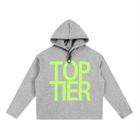 HIGH SOCIETY Oversized Fleece Hoodie