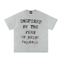INSPIRED BY THE FEAR OF AVERAGE STONE WASH TEE