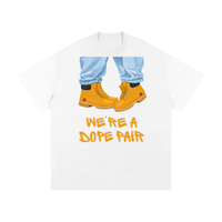 "WE'RE A DOPE PAIR" TIMBERLAND Heavyweight Loose Fit T-Shirt