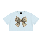 Money Bow Crop T-Shirt