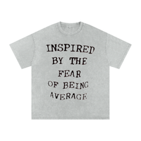 INSPIRED BY THE FEAR OF AVERAGE STONE WASH TEE