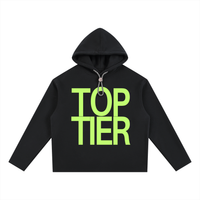 HIGH SOCIETY Oversized Fleece Hoodie