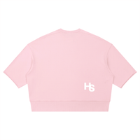 Mineral Wash Boxy Raw Edge T-Shirt