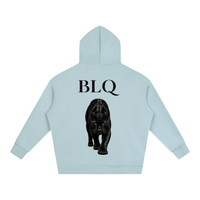 Panther Oversize Fleeced Hoodie