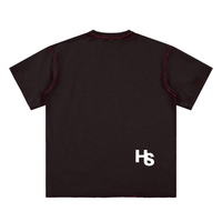 Hand-frayed Reversible T-shirt