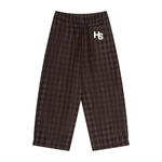 High Society Plaid Wide Leg Pants
