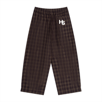 High Society Plaid Wide Leg Pants
