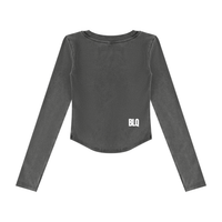Panther Vintage Wash Crop T-Shirt