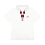 Women’s Color Block Polo Shirt