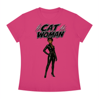 CAT WOMAN Slim Fit Crewneck T-Shirt