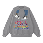 "High Zoom" Oversized Sweatshirt