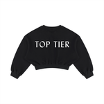 Top Tier Cropped Crewneck Sweatshirt