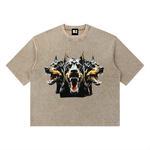 DOGS GOTTA EAT Waffle Boxy T-Shirt