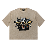 DOGS GOTTA EAT Waffle Boxy T-Shirt