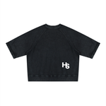 Vintage Wash Boxy Short Sleeve Sweatshirt