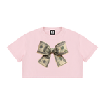 Money Bow Crop T-Shirt