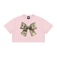 Money Bow Crop T-Shirt