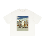 PRIVATE EQUITY Textured Waffle Washed Boxy T-Shirt