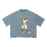 Tennis Man Wash Boxy T-Shirt