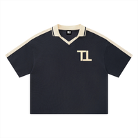 TOP TIER  Block Polo Shirt