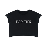 Top Tier Boxy Raw Edge T-Shirt