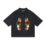 TOP TIER FLOWER Lyocell Shirt