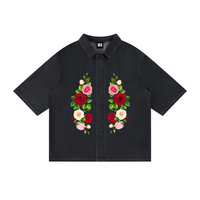 TOP TIER FLOWER Lyocell Shirt
