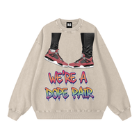 "Infrared" Oversized Sweatshirt