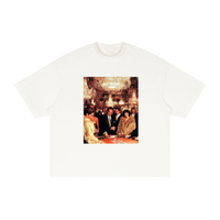VEGAS NIGHTS Textured Waffle Washed Boxy T-Shirt