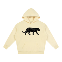 PANTHER Oversize Fleeced Hoodie
