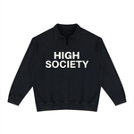 Vintage Wash Collared Sweatshirt