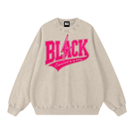Snow Washed Oversized Sweatshirt