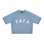 P.B.F.A Boxy Short Sleeve Sweatshirt