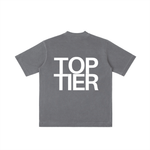 TOP TIER Vintage Wash Drop Shoulder T-shirt