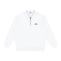 HIGH SOCIETY Men's Quarter-Zip Performance Polo Shirt