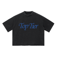 TOP TIER VEHICLES Wash Boxy T-Shirt