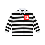 TOP TIER Stripe Polo Shirt
