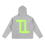 HIGH SOCIETY Oversized Fleece Hoodie
