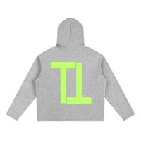 HIGH SOCIETY Oversized Fleece Hoodie