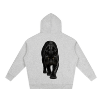 PANTHER Oversize Fleeced Hoodie